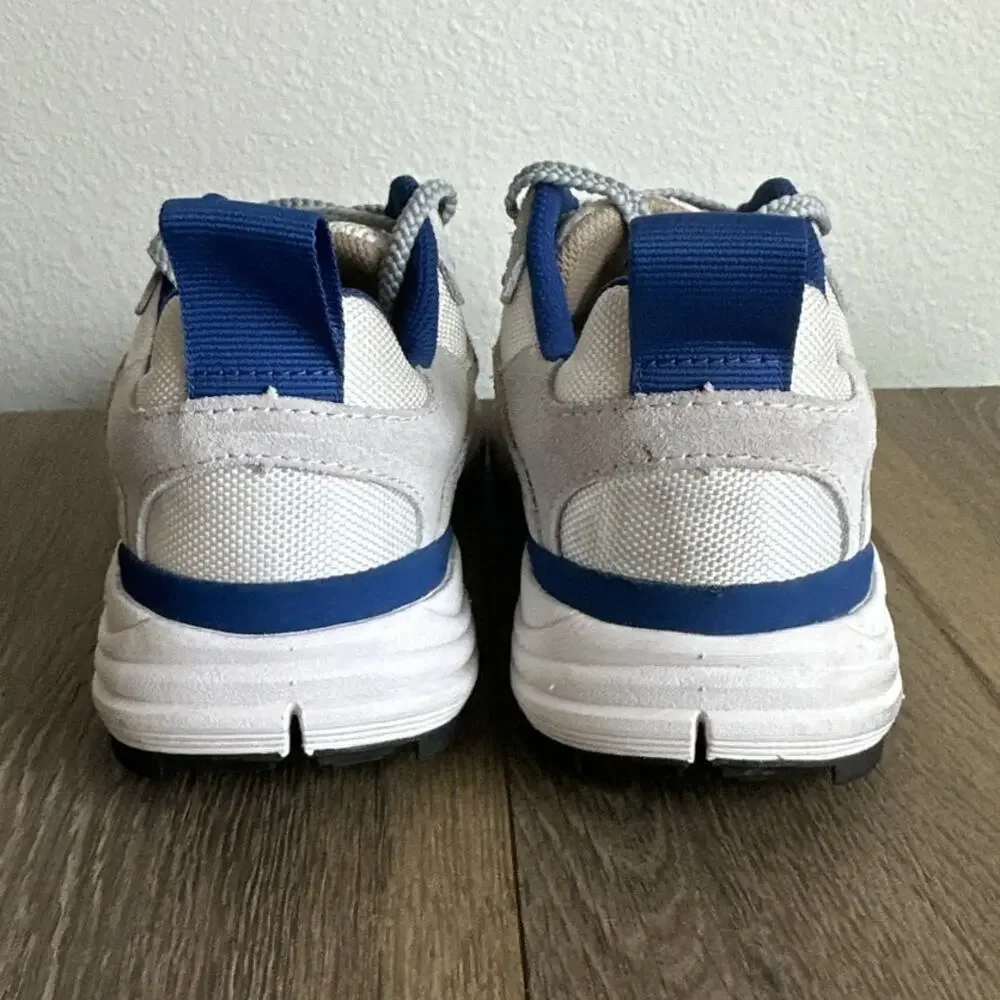 Brandblack Los Angeles Nomo Sneakers Womens Size 7 White Blue Vibram Trail Mesh